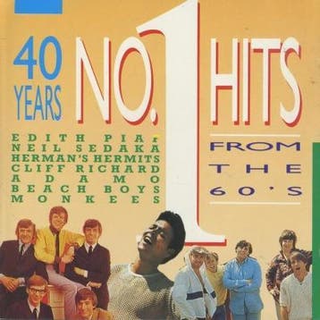 Various - 40 Years No. 1 Hits From The 60s, Cd's en Dvd's, Verzenden, Gebruikt