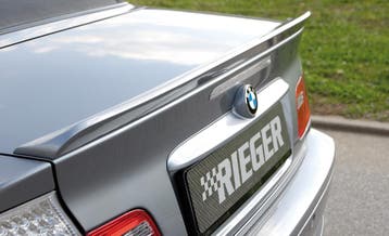 Rieger achterklepspoiler | 3-Serie E46: 02.98-12.01 (tot Fac, Verzenden