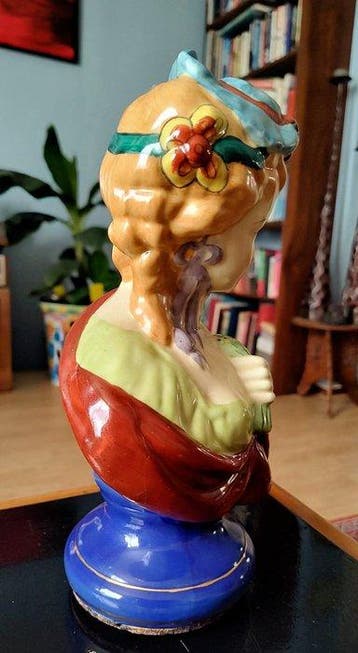 Buste, Porceleinen Buste. - 27 cm - Porselein