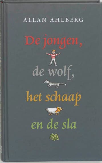 De jongen, de wolf, het schaap en de sla 9789026131417, Verzenden, A. Ahlberg
