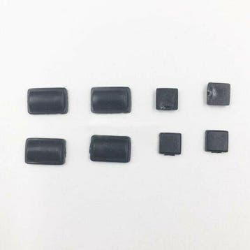 Rubber voetjes voor de Wii Console - Zwart, Verzenden, Nieuw