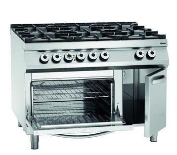 Gasfornuis | GO NS | 6 Kookpitten | 1x 3.5kW + 2x 5kW + 3x, Verzenden, Nieuw in verpakking