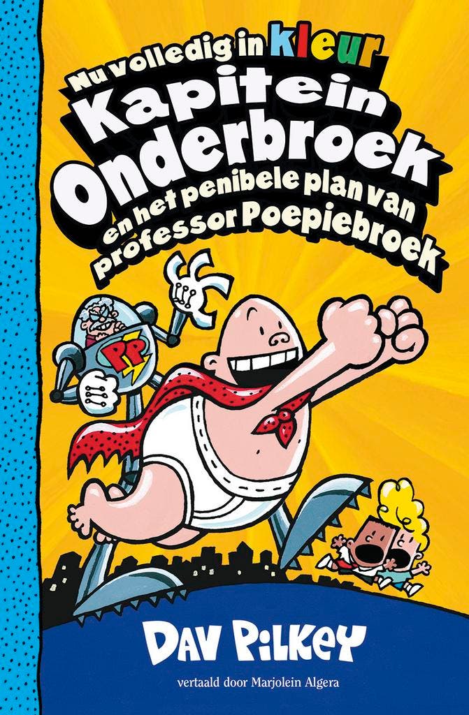 Kapitein Onderbroek en het penibele plan van professor, Boeken, Kinderboeken | Jeugd | onder 10 jaar, Gelezen, Verzenden