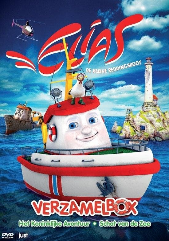 Elias De Kleine Reddingsboot - Verzamelbox op DVD, CD & DVD, DVD | Films d'animation & Dessins animés, Envoi