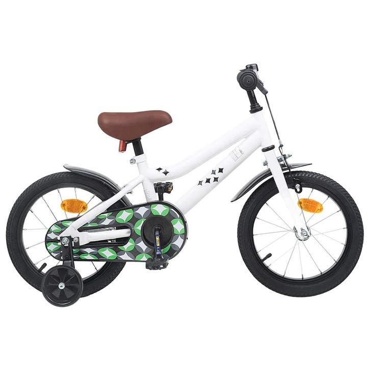 vidaXL Kinderfiets 14 Inch voor 3-5 jaar oud Wit, Fietsen en Brommers, Fietsen | Racefietsen, Nieuw, Verzenden
