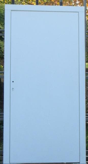 moabi houten buitendeur , achterdeur , deur  108 x 211, Ophalen of Verzenden, Buitendeur