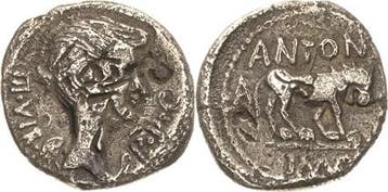 Quinar, Roemische Republik Fulvia 42 v Chr, Verzenden