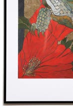 Hanna Werkowicz - ów botny z kwiatami kamelii, Antiek en Kunst