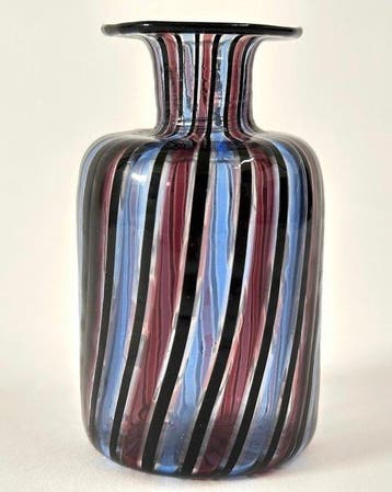 Vasetto Vintage Murano - Anni 60 - Vase - Verre à canne