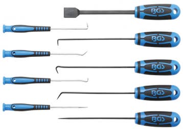 Bgs Technic Naald- en hakenset 9-dlg, Verzenden, Nieuw