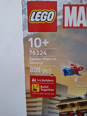 Lego Set - 76324 - Marvel - Spider-Man vs. Oscorp, Nieuw