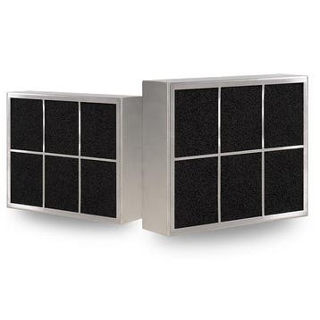 PuriVent CARRE filter voor inbouw afzuigkap, Verzenden