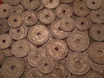 België. Léopold II/ Albert Ier - Belgique. 25/10/5 Centimes