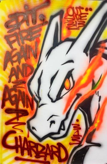 Outside313 - Charizard - Spit Fire - Pokémon red