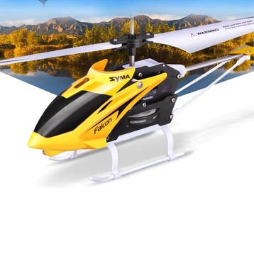 W25 Falcon Mini RC Drone Helikopter Speelgoed Gyro Lampjes, Verzenden
