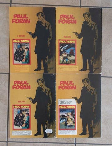 Paul Foran T1 à T4 - Série complète - 4x B - 4 Album -, Nieuw