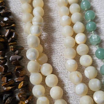 Themacollectie - Vintage natuurlijke edelstenen