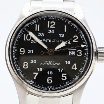 Hamilton - Khaki Field Automatic - H706250 - Heren -, Nieuw