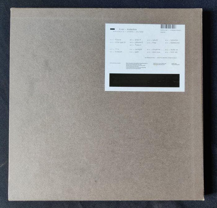 Autrechre - Diverse artiesten - Exai - 4xLP Box, CD & DVD, Vinyles Singles