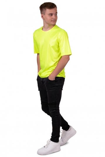 T-Shirt Neon Geel, Verzenden, Nieuw