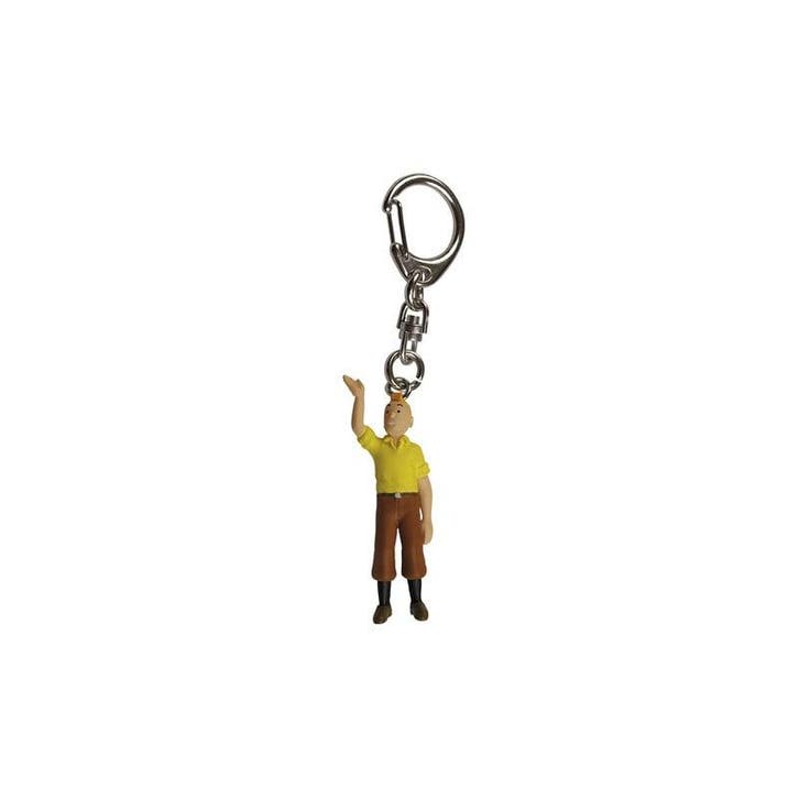 Kuifje PVC Sleutelhanger Zwaaiend 6 cm, Collections, Personnages de BD, Enlèvement ou Envoi