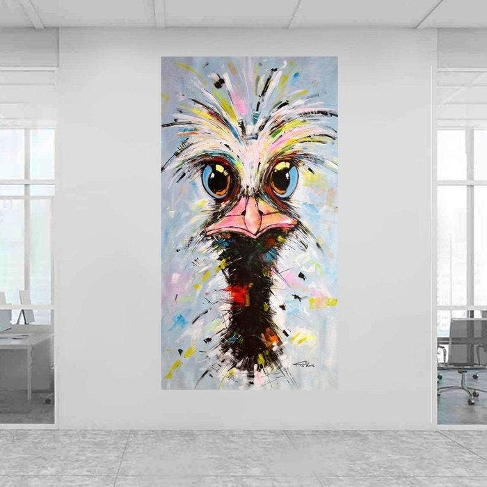 Piotr Piskorz - Head in the sun XXL, Antiek en Kunst, Kunst | Schilderijen | Modern