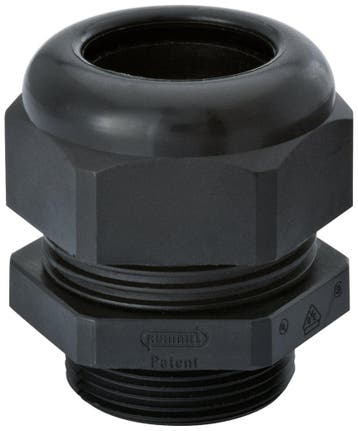 Hsk-K Npt 1/2 Pouce Passe-Câble Noir Polyamide - 1209120170, Verzenden
