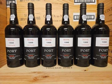 1998 Quinta do Noval, Silval - Vintage Port - Gebotteld in, Verzamelen, Nieuw