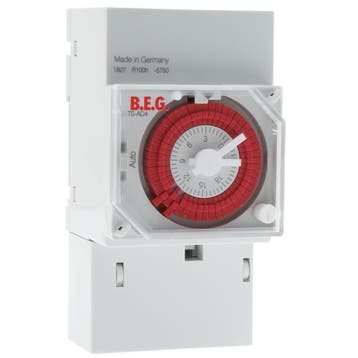 BEG TS-AD4 Horloge analogique avec alimentation de secours -, Verzenden