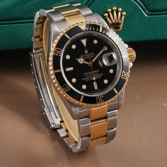 Rolex - Submariner Date - Zonder minimumprijs - 16613T -, Bijoux, Sacs & Beauté, Montres | Hommes