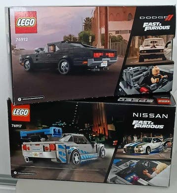 Lego - Speed Champions - 76912, 76917 - SUPER ZESTAW - Fast, Nieuw
