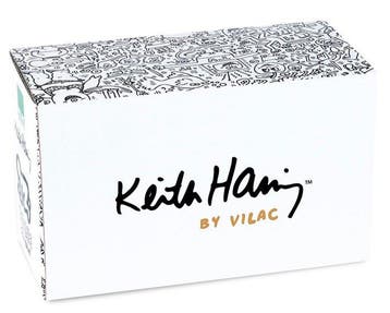 Ornement décoratif - Keith Haring - Boîte à argent