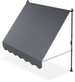 2dekans | Juskys Luifel - 200x120 cm - Grijs, Caravanes & Camping, Auvents, Ophalen of Verzenden