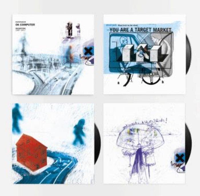 Radiohead - Ok Computer Oknotok 1997-2017 - 3 x LP album, Cd's en Dvd's, Vinyl Singles