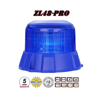 ZL48B-PRO Super Robust LED Zwaailamp Blauw ECER65 Klasse 2 E, Ophalen of Verzenden