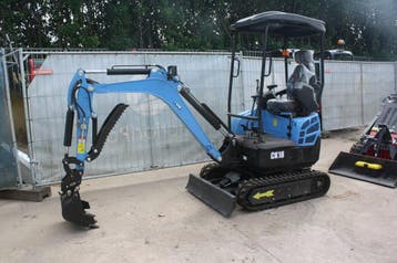 Veiling: Minigraver Crawler CK18 Diesel 14kW 2026 Demo, Ophalen