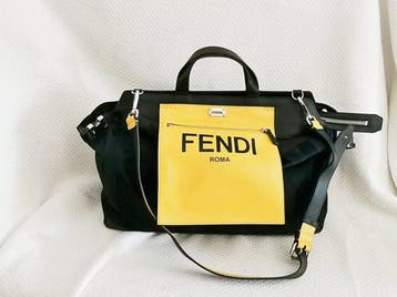 Fendi - Pequin Boston / Travel Bag - Sac, Nieuw
