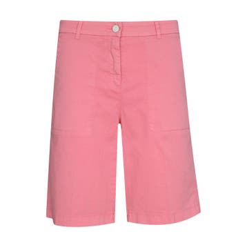 Cambio • roze Stella bermuda • 36, Kleding | Dames, Broeken en Pantalons, Cambio, Verzenden, Nieuw, Roze