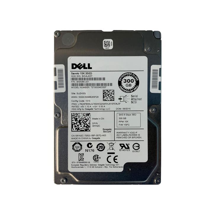 Dell 81N2C, Computers en Software, Harde schijven, Ophalen of Verzenden