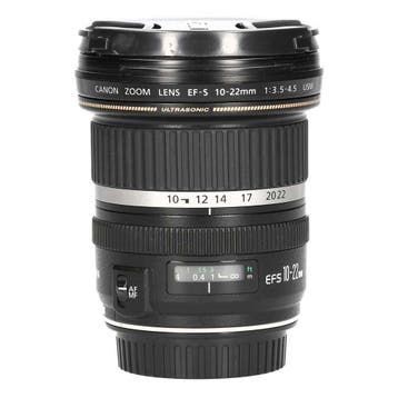 Canon EF-S 10-22mm f/3.5-4.5 USM met garantie, Ophalen of Verzenden