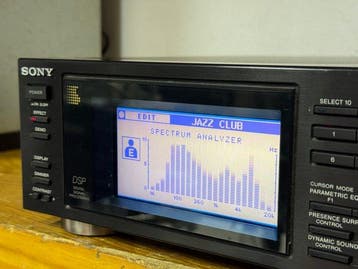 Sony - SDP-D905 Stereo grafische equalizer, TV, Hi-fi & Vidéo
