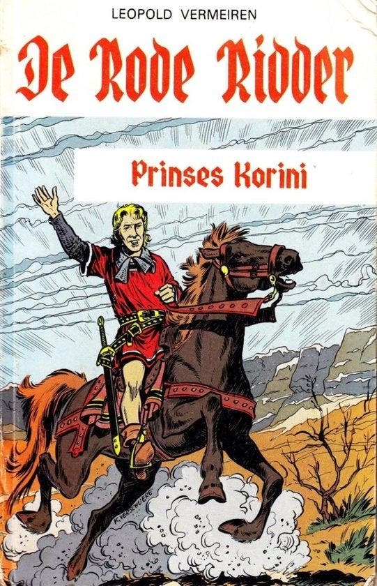 Rode ridder en prinses korini 9789002137303, Boeken, Literatuur, Gelezen, Verzenden