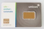 5 grammes - Or - Umicore, Belgium, Timbres & Monnaies, Métaux nobles & Lingots