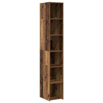 vidaXL Highboard Oud hout 30 x 41 x 185 cm Bewerkt hout, Verzenden