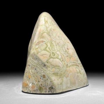 Geen minimumprijs - Prachtig paar onyx Freeform & Sphere-