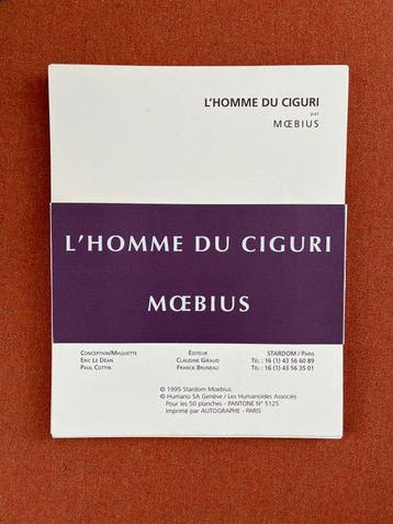 LHomme du Ciguri + carnet - 1 Portfolio - Beperkte oplage -