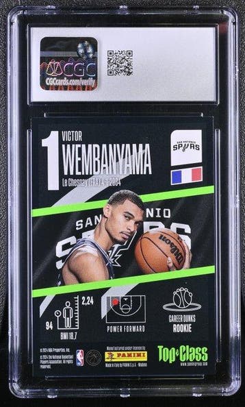 Panini Victor Wembanyama #179 Panini Top Class 2023/24, Collections
