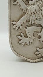 sculptuur, Stemma araldico - 33 cm - marmerstof