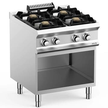 Fornuis | DOMINA PRO 700 | Gas | 4 Branders (4x 5.5kW) |, Verzenden, Nieuw in verpakking