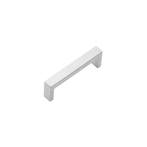 Meubelgreep rechthoek 128mm geborsteld RVS - voor kast of..., Ophalen of Verzenden, Nieuw, Overige typen